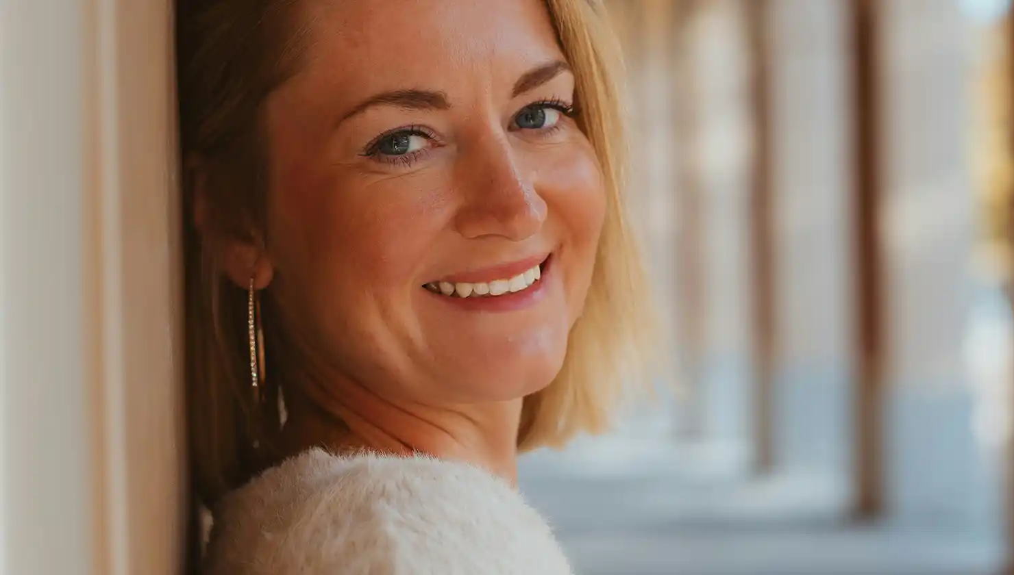 potential facelift patient smiling confidently