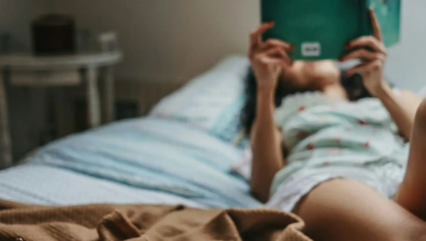 Potential labiaplasty patient in recovery